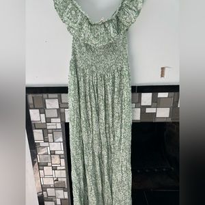 Pink blush maternity dress